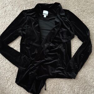 Jules & Leopold Black Velvet Blazer
